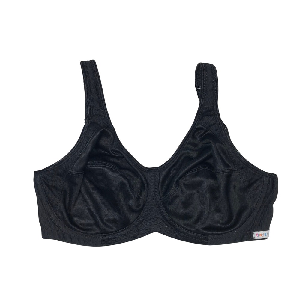 Freya Active Underwired Sports Bra Black High Impact AA4002BK Womens 32F UK US